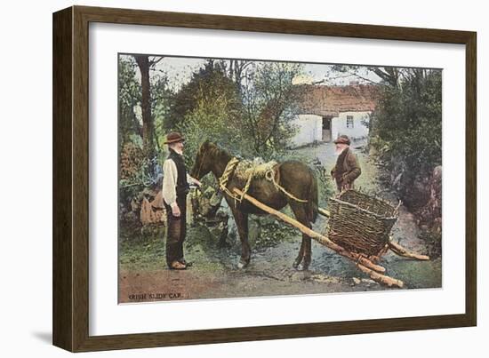 Irish Slide Car-null-Framed Art Print