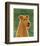 Irish Terrier-John W^ Golden-Framed Art Print