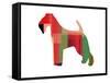 Irish Terrier-NaxArt-Framed Stretched Canvas