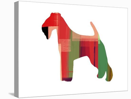 Irish Terrier-NaxArt-Stretched Canvas