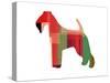 Irish Terrier-NaxArt-Stretched Canvas
