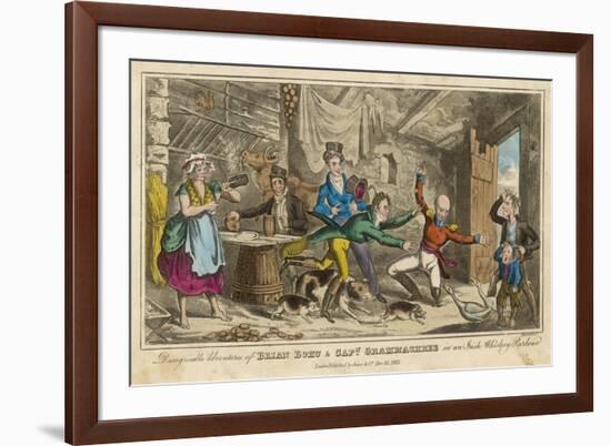 Irish Whiskey Parlour-null-Framed Premium Giclee Print