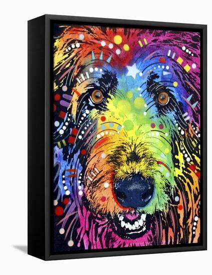 Irish Wolfhound-Dean Russo-Framed Stretched Canvas