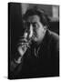 Irish Writer Brendan Behan, Embodiment of Ragged Poet Character in Many of Sean O'Casey's Plays-Gjon Mili-Stretched Canvas