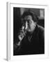 Irish Writer Brendan Behan, Embodiment of Ragged Poet Character in Many of Sean O'Casey's Plays-Gjon Mili-Framed Premium Photographic Print