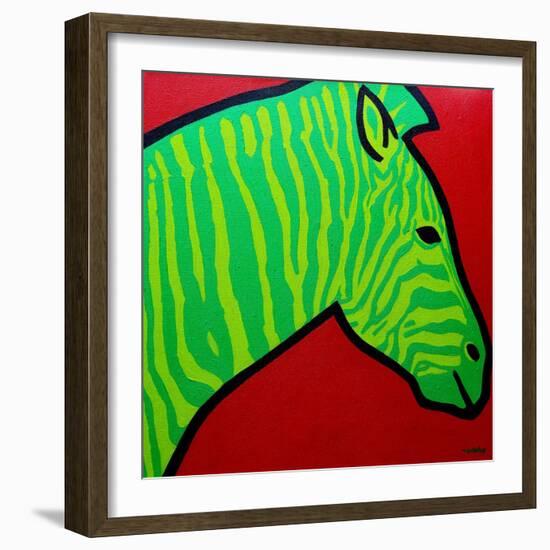 Irish Zebra-John Nolan-Framed Giclee Print