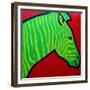 Irish Zebra-John Nolan-Framed Giclee Print