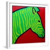 Irish Zebra-John Nolan-Framed Giclee Print