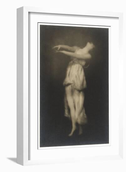 Irma Duncan, Isadora Duncan Dancer, c.1916-Arnold Genthe-Framed Giclee Print