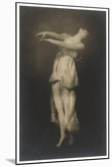 Irma Duncan, Isadora Duncan Dancer, c.1916-Arnold Genthe-Mounted Giclee Print