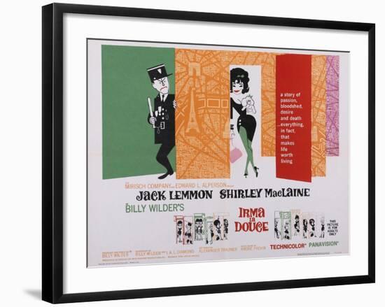 Irma La Douce, 1963-null-Framed Giclee Print