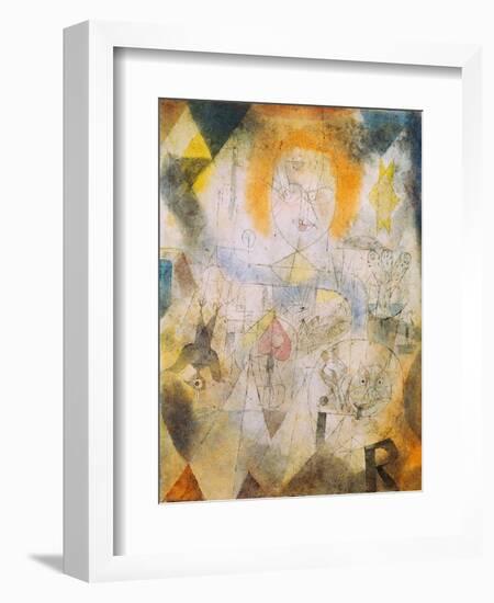 Irma Rossa, the tamer (Irma Rossa, die Bändigerin). 1918, 162-Paul Klee-Framed Giclee Print