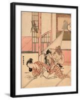 Iro Gonomi No Nuke Daikoku-Suzuki Harunobu-Framed Giclee Print