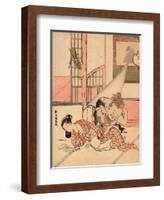 Iro Gonomi No Nuke Daikoku-Suzuki Harunobu-Framed Giclee Print