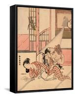 Iro Gonomi No Nuke Daikoku-Suzuki Harunobu-Framed Stretched Canvas