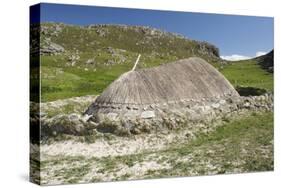 Iron Age House, Lewis, Outer Hebrides, Scotland, 2009-Peter Thompson-Stretched Canvas