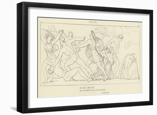 Iron Age-John Flaxman-Framed Premium Giclee Print