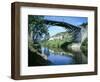 Iron Bridge Across the River Severn, Ironbridge, UNESCO World Heritage Site, Shropshire, England-David Hunter-Framed Photographic Print