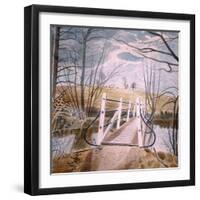 Iron Bridge at Ewenbridge, 1942-Eric Ravilious-Framed Giclee Print