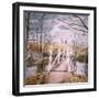 Iron Bridge at Ewenbridge, 1942-Eric Ravilious-Framed Giclee Print