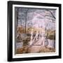 Iron Bridge at Ewenbridge, 1942-Eric Ravilious-Framed Giclee Print