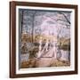 Iron Bridge at Ewenbridge, 1942-Eric Ravilious-Framed Giclee Print