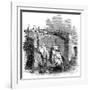 Iron Bridge at Sunderland, 1886-null-Framed Giclee Print