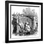 Iron Bridge at Sunderland, 1886-null-Framed Giclee Print