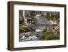 Iron Bridge in a Valley Near Paro, Bhutan-Michael Runkel-Framed Photographic Print