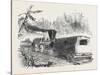 Iron Car Battery on the Philadelphia Railway 1861-null-Stretched Canvas