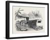 Iron Car Battery on the Philadelphia Railway 1861-null-Framed Giclee Print