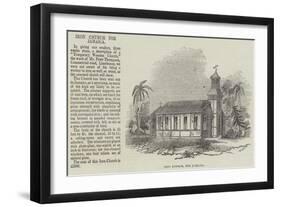 Iron Church for Jamaica-null-Framed Giclee Print