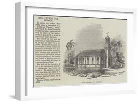 Iron Church for Jamaica-null-Framed Giclee Print