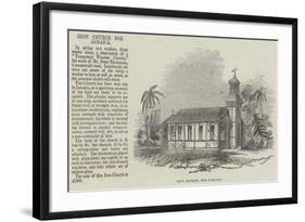 Iron Church for Jamaica-null-Framed Giclee Print