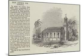 Iron Church for Jamaica-null-Mounted Giclee Print