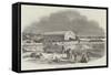 Iron Coaling Station for Steamers, at Cape Town-null-Framed Stretched Canvas