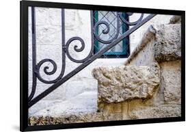 Iron Detail I -  Kotor, Montenegro-Laura DeNardo-Framed Photographic Print