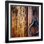 Iron Door Handle, Sedona-Jody Miller-Framed Photographic Print