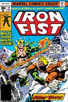 Iron Fist No.14 Cover: Iron Fist and Sabretooth-John Byrne-Lamina Framed Poster