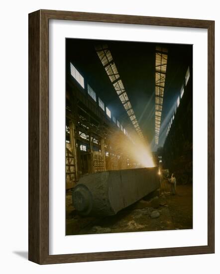 Iron Forge, Bethlehem, Pennsylvania-Fritz Goro-Framed Photographic Print