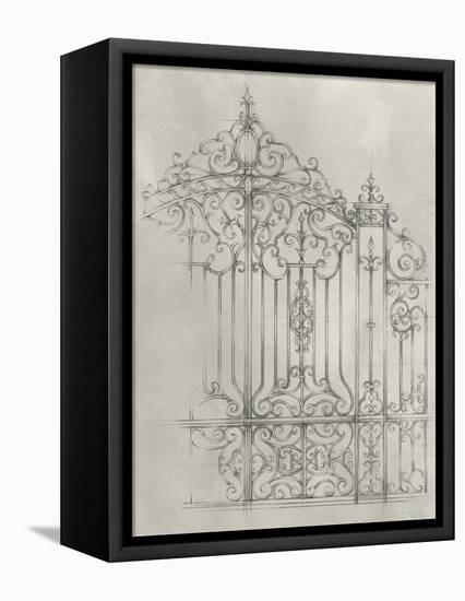Iron Gate Design II-Ethan Harper-Framed Stretched Canvas