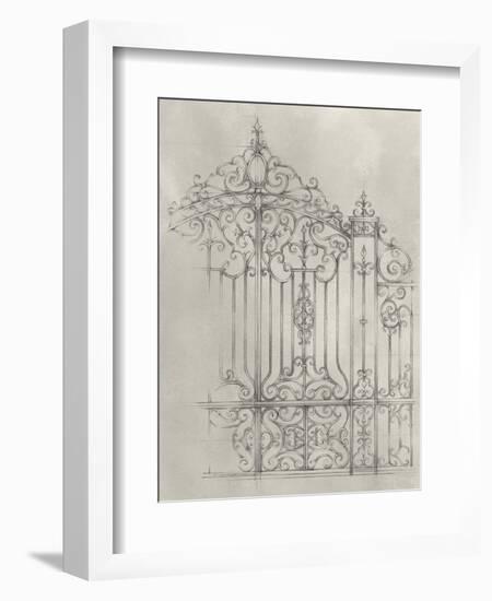 Iron Gate Design II-Ethan Harper-Framed Art Print