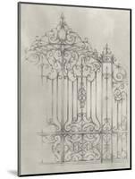 Iron Gate Design II-Ethan Harper-Mounted Art Print