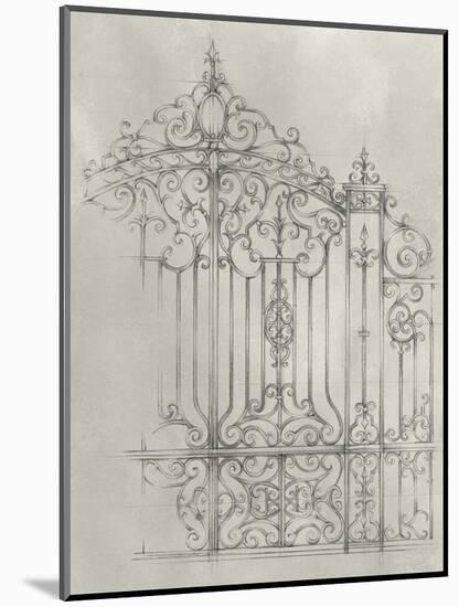 Iron Gate Design II-Ethan Harper-Mounted Art Print