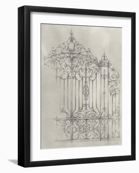 Iron Gate Design II-Ethan Harper-Framed Art Print