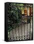 Iron Gate Screens Patio Courtyard, Cordoba, Spain-Merrill Images-Framed Stretched Canvas