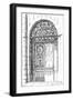 Iron Gates All Souls, Oxford, 1899-Reginald Blomfield-Framed Giclee Print