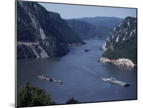 Iron Gates Area of the River Danube (Dunav), Serbia-Adam Woolfitt-Mounted Photographic Print