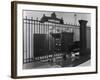Iron-Grilled Mortgage Window-Philip Gendreau-Framed Photographic Print