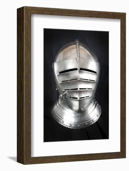 Iron Helmet-vis-Framed Photographic Print